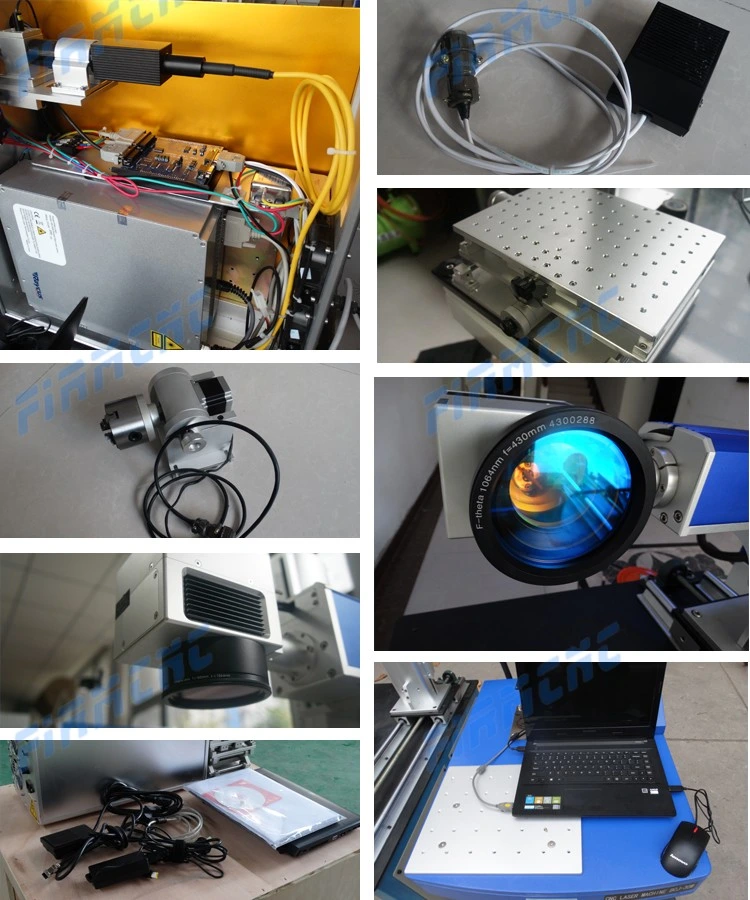 Firmcnc High Quality 20W 30W 50W Mopa Color Fiber Laser Marking Machine for Sale