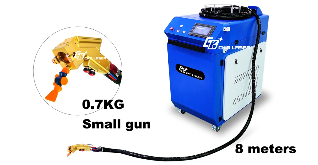 Big Power Fiber Laser Cleaning Machine for Car Mold Welding Trace Clean Remove