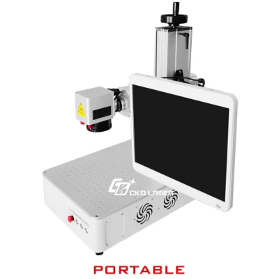 PCB 플라스틱 로고 인쇄, 금속 조각, 금 절단을 위한 20W 30W Mopa 섬유 레이저 표하기 기계